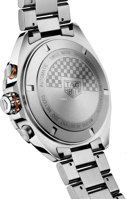 TAG Heuer,Formula 1 44mm,44mm,Stainless Steel,Blue,Automatic,Chronograph,Day,CAZ201G,CAZ201G.BA0876