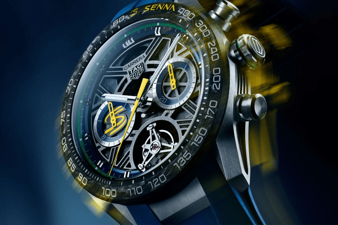 TAG Heuer,Carrera 44mm,44mm,Titanium,Grey,Automatic,Chronograph,Tourbillon,CBU5081,CBU5081.FT6274