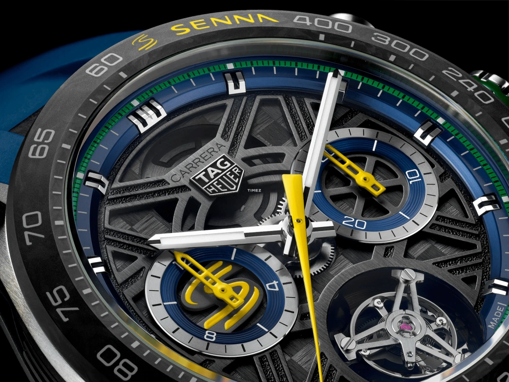 TAG Heuer,Carrera 44mm,44mm,Titanium,Grey,Automatic,Chronograph,Tourbillon,CBU5081,CBU5081.FT6274