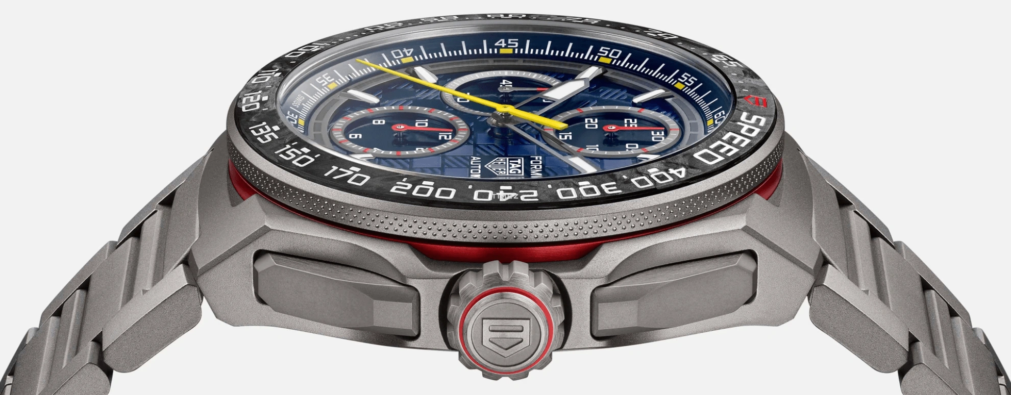 TAG Heuer,Formula 1 44mm,44mm,Titanium,Carbon,Blue,Automatic,Chronograph,Day,CBZ2080,CBZ2080.BF0009