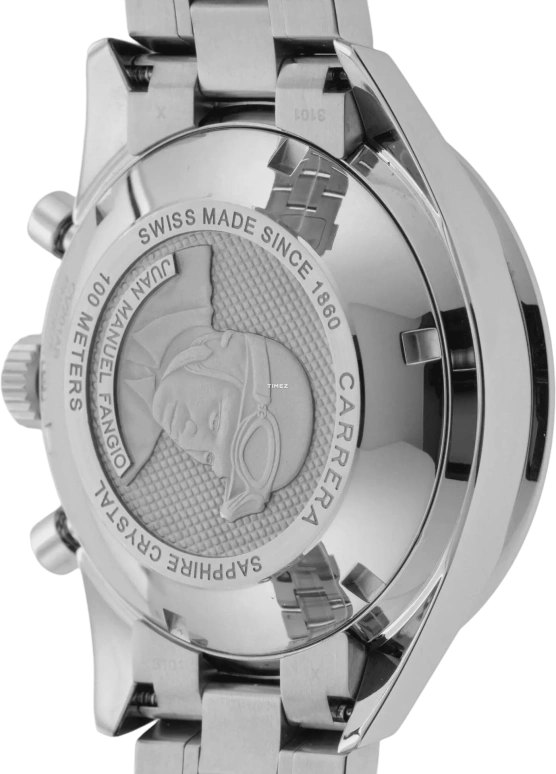 TAG Heuer,Carrera 42mm,42mm,Stainless Steel,Grey,Automatic,Chronograph,Day,CV201AB,CV201AB.BA0794