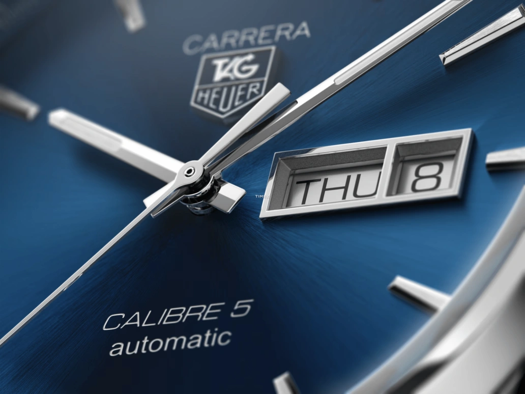 TAG Heuer,Carrera 41mm,41mm,Stainless Steel,Blue,Automatic,Date,Day,WAR201E,WAR201E.BA0723