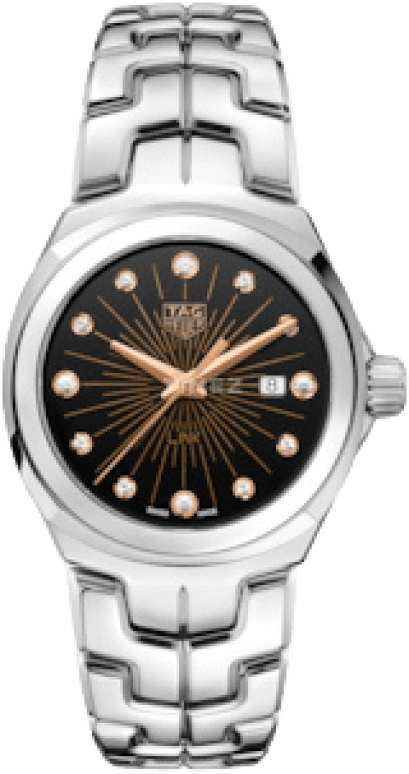 TAG Heuer,Link 32mm,32mm,Stainless Steel,Black,Quartz,Date,Sapphire,WBC131F,WBC131F.BA0649