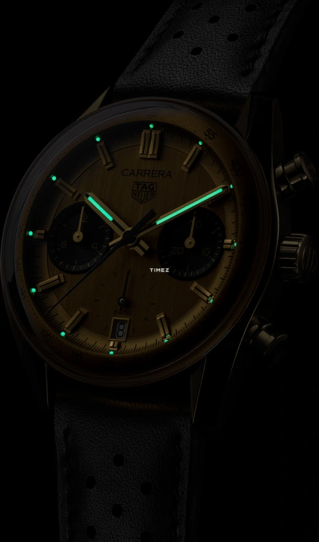 TAG Heuer,Carrera 39mm,39mm,Yellow Gold,Gold,Automatic,Chronograph,Day,CBS2240,CBS2240.FC8319