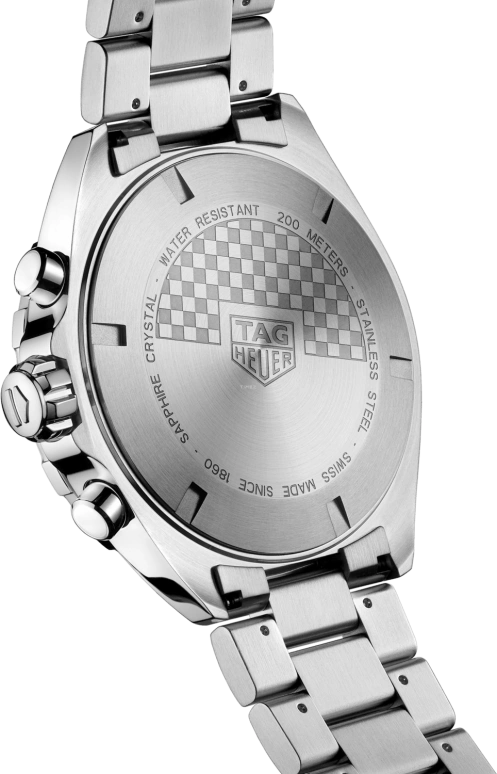 TAG Heuer,Formula 1 43mm,43mm,Stainless Steel,Black,Quartz,Chronograph,Date,CAZ101E,CAZ101E.BA0842