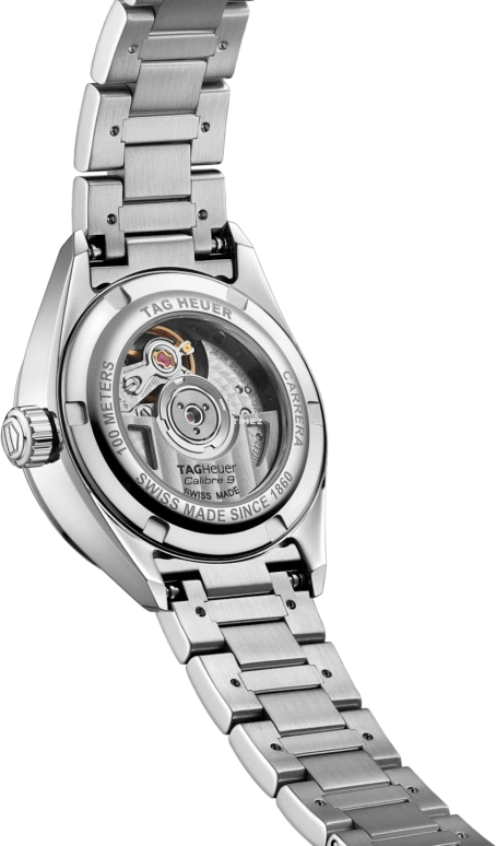 TAG Heuer,Carrera 29mm,29mm,Stainless Steel,White,Automatic,Day,40hours,WBN2414,WBN2414.BA0621