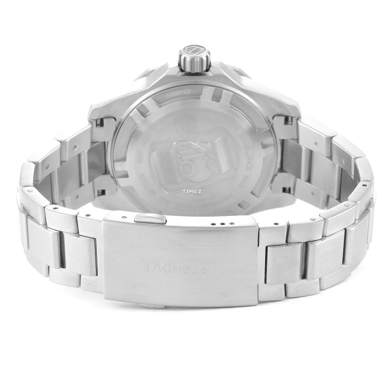 TAG Heuer,Aquaracer 43mm,43mm,Stainless Steel,Blue,Quartz,Day,Sapphire,Crystal Glass,WAJ1112,WAJ1112.BA0871