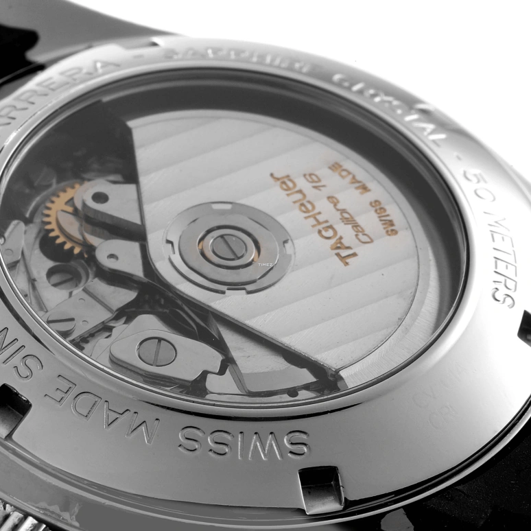 TAG Heuer,Carrera 41mm,41mm,Stainless Steel,Black,Automatic,Chronograph,Day,CV2014,CV2014.FC6233