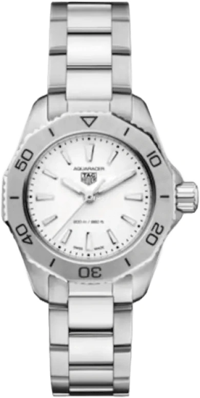 TAG Heuer,Aquaracer 30mm,30mm,Stainless Steel,Silver,Quartz,Day,Sapphire,WBP1411,WBP1411.BA0622