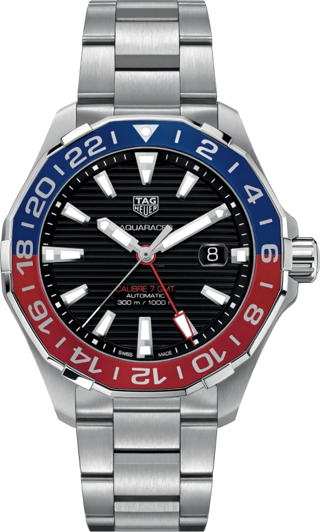 TAG Heuer,Aquaracer 43mm,43mm,Stainless Steel,Black,Automatic,Date,46hours,WAY201F,WAY201F.BA0927