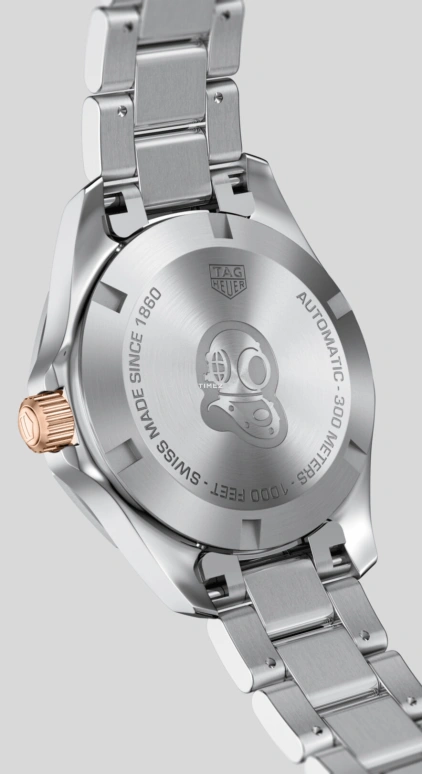 TAG Heuer,Aquaracer 32mm,32mm,Stainless Steel,Silver,Grey,Automatic,Day,40hours,WBD2320,WBD2320.BA0740