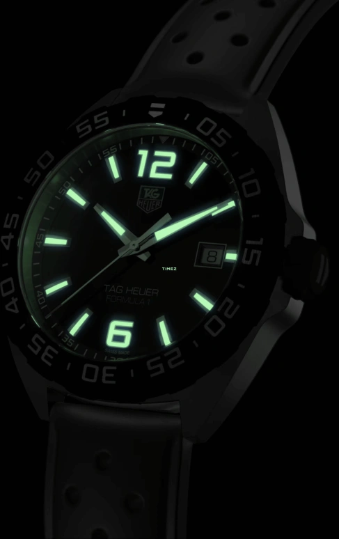TAG Heuer,Formula 1 41mm,41mm,Stainless Steel,Black,Quartz,Day,Sapphire,WAZ1112,WAZ1112.FT8023