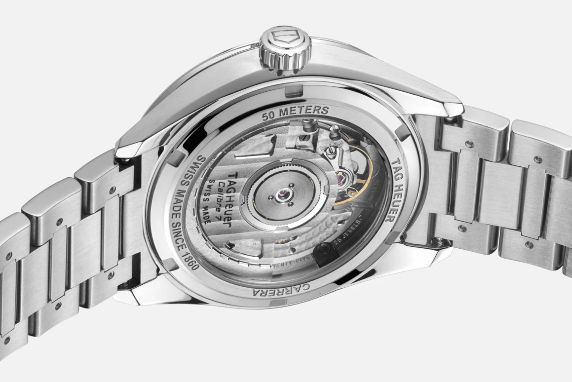 TAG Heuer,Carrera 36mm,36mm,Stainless Steel,Blue,Automatic,Day,46hours,WBN2316,WBN2316.BA0001