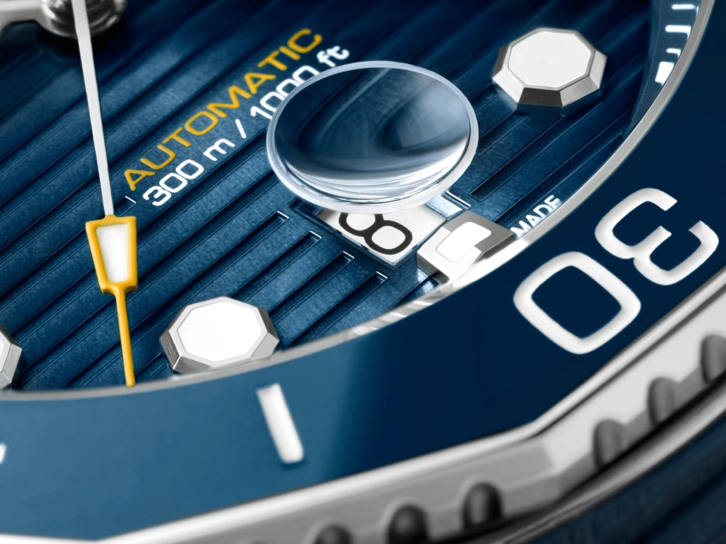 TAG Heuer,Aquaracer 43mm,43mm,Ceramic,Stainless Steel,Blue,Automatic,Chronograph,Date,WBP201B,WBP201B.FT6198