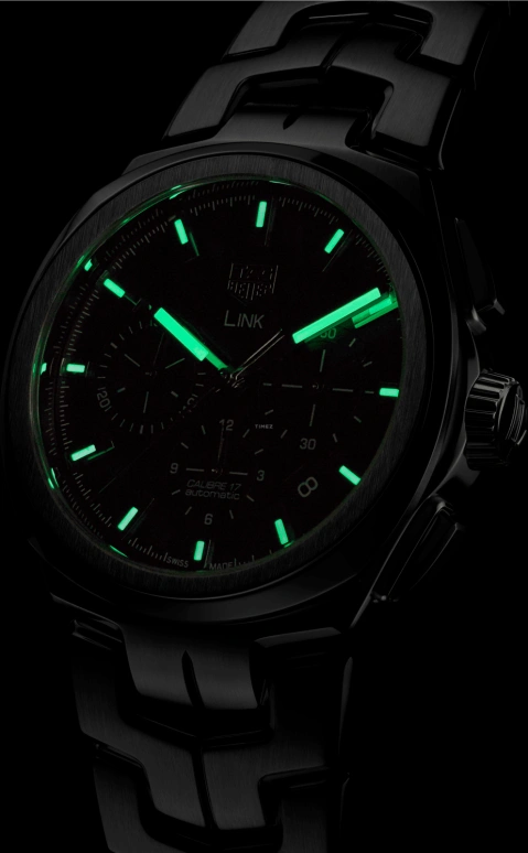 TAG Heuer,Link 41mm,41mm,Stainless Steel,White,Black,Automatic,42hours,In-house Caliber,CBC2110,CBC2110.BA0603