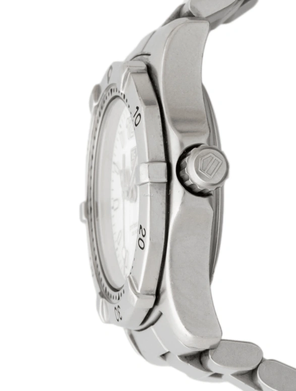 TAG Heuer,2000 28.50mm,28.50mm,Stainless Steel,White,Quartz,Day,Sapphire,WK1311,WK1311.BA0319