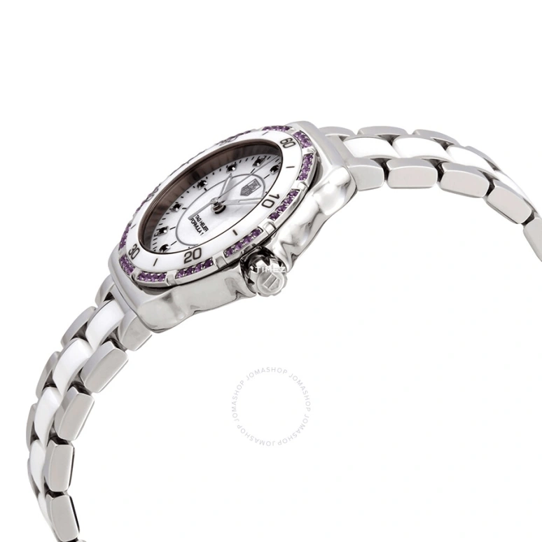 TAG Heuer,Formula 1 32mm,32mm,Stainless Steel,White,Quartz,Day,Sapphire,Crystal Glass,WAH1318,WAH1318.BA0868
