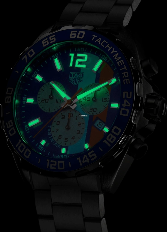 TAG Heuer,Formula 1 43mm,43mm,Stainless Steel,Blue,Quartz,Chronograph,Day,CAZ101N,CAZ101N.BA0842