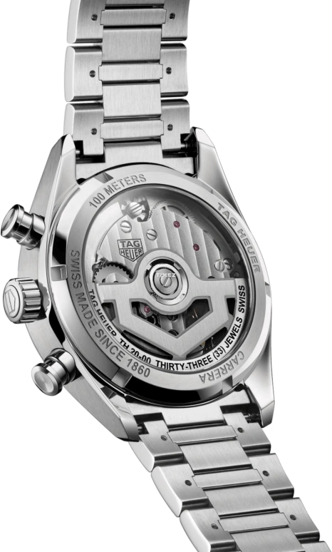 TAG Heuer,Carrera 39mm,39mm,Stainless Steel,Silver,Automatic,Chronograph,Day,CBS2216,CBS2216.BA0041
