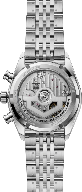 TAG Heuer,Carrera 39mm,39mm,Stainless Steel,Black,Automatic,Chronograph,Day,CBS2210,CBS2210.BA0048