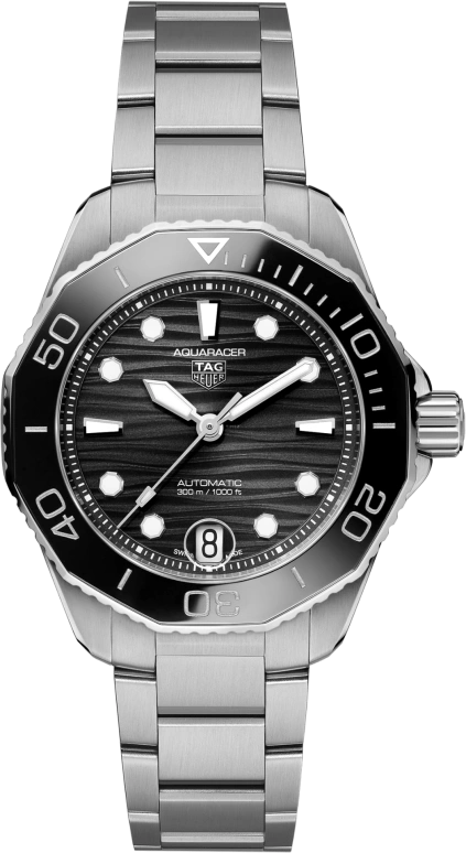 TAG Heuer,Aquaracer 36mm,36mm,Ceramic,Stainless Steel,Blue,Automatic,Chronograph,Date,WBP231D,WBP231D.BA0626