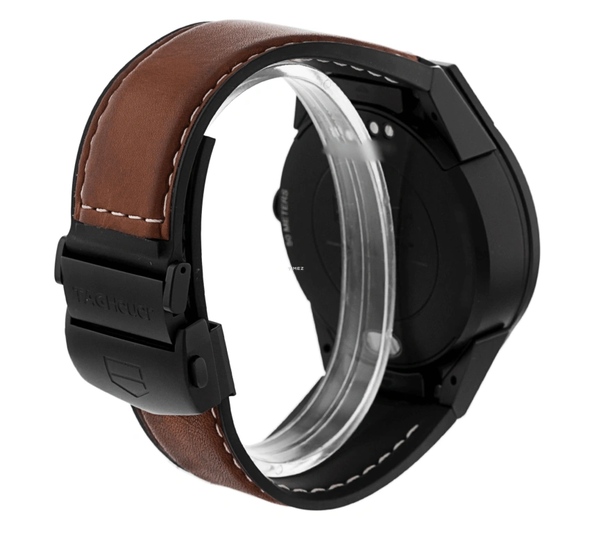 TAG Heuer,Connected Watch 45mm,45mm,Titanium,Ceramic,Black,Processor,Chronograph,Day,Connected,Smartwatch,25hours,In-house Caliber,SBF8A8013,SBF8A8013.82FT6110