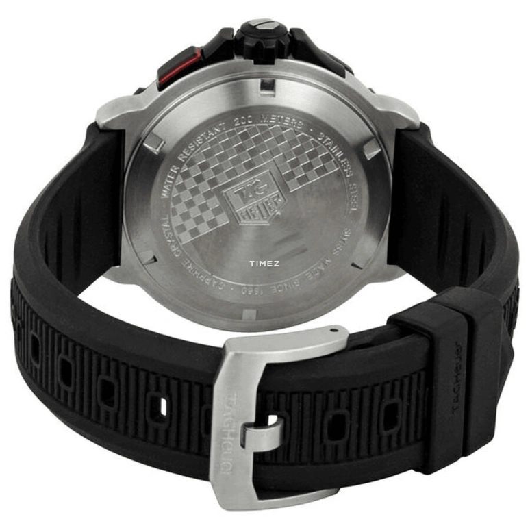 TAG Heuer,Formula 1 41mm,41mm,Stainless Steel,White,Quartz,Chronograph,Big Date,Alarm,WAH111B,WAH111B.BT0714