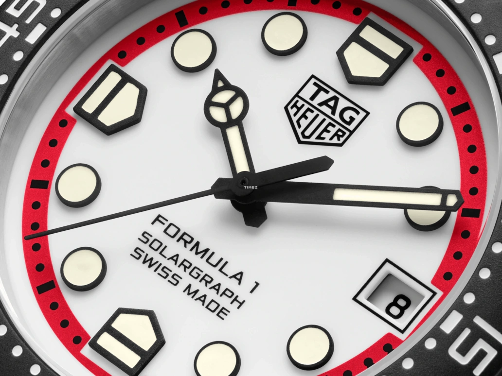 TAG Heuer,Formula 1 38mm,38mm,Plastic,White,Quartz,Day,Solar Charging,WBY1161,WBY1161.FT8086
