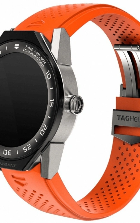 TAG Heuer,Connected Watch 45mm,45mm,Titanium,Aluminium,Black,Processor,Chronograph,Day,Connected,Smartwatch,25hours,In-house Caliber,SBF8A8016,SBF8A8016.11FT6081