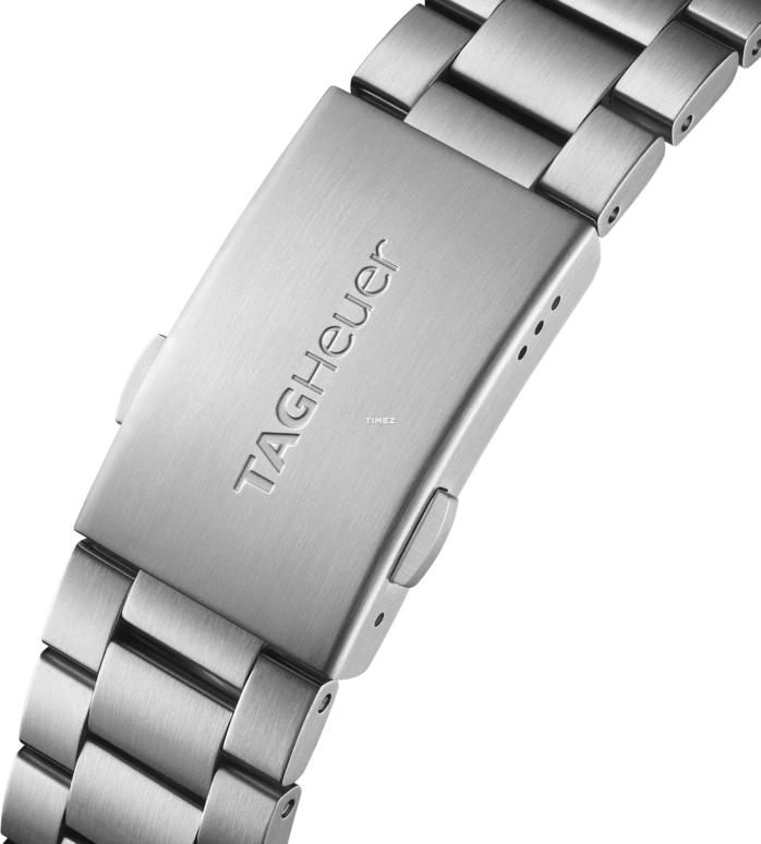 TAG Heuer,Other 43mm,43mm,Stainless Steel,Blue,Quartz,Chronograph,Day,CAZ101AT,CAZ101AT.BA0842