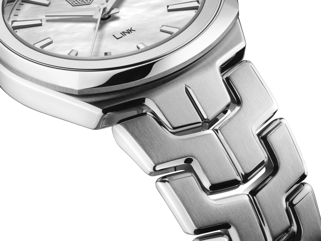 TAG Heuer,Link 32mm,32mm,Stainless Steel,White,Quartz,Date,Sapphire,WBC1310,WBC1310.BA0600