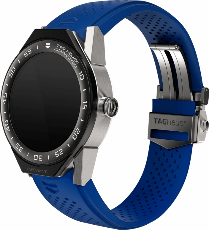 TAG Heuer,Carrera 45mm,45mm,Titanium,Ceramic,Black,Processor,Chronograph,Day,Connected,Smartwatch,25hours,In-house Caliber,SBF8A8001,SBF8A8001.11FT6118