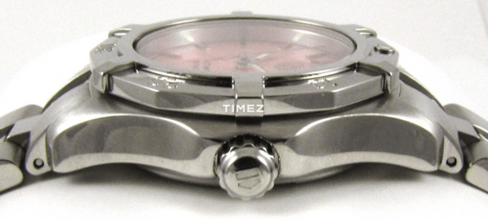 TAG Heuer,2000 27mm,27mm,Stainless Steel,Pink,Automatic,Day,Sapphire,Crystal Glass,WN2310,WN2310.BA0360