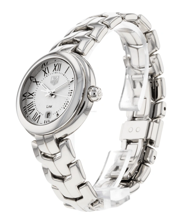 TAG Heuer,Link 29mm,29mm,Stainless Steel,Silver White,Quartz,Day,Sapphire,Crystal Glass,WAT1416,WAT1416.BA0954