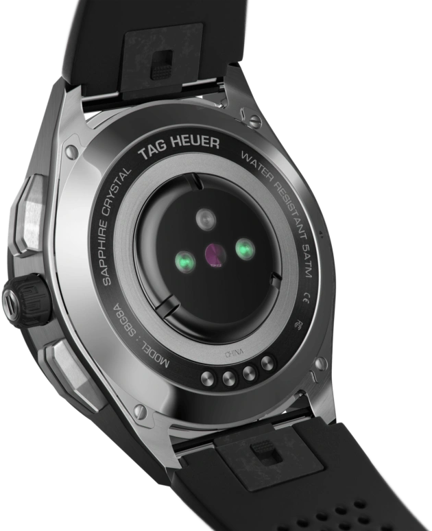 TAG Heuer,Connected Watch 45mm,45mm,Ceramic,Stainless Steel,Multi-Color,Processor,Chronograph,Day,SBG8A12,SBG8A12.BT6219