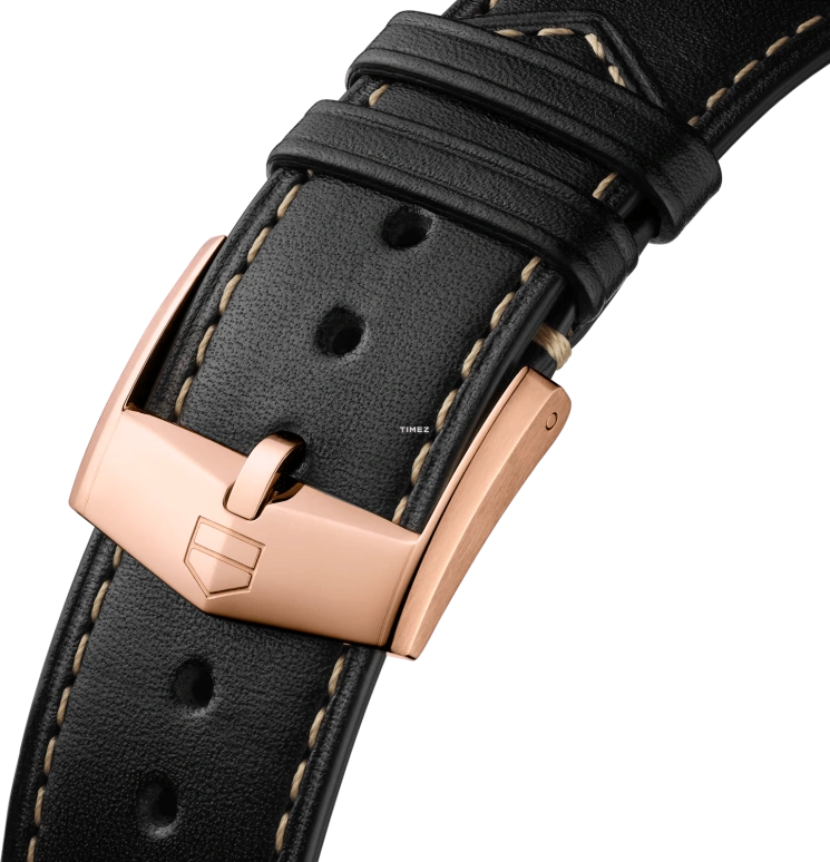 TAG Heuer,Carrera 42mm,42mm,Rose Gold,Black,Automatic,Chronograph,Day,CBS2043,CBS2043.EB0420