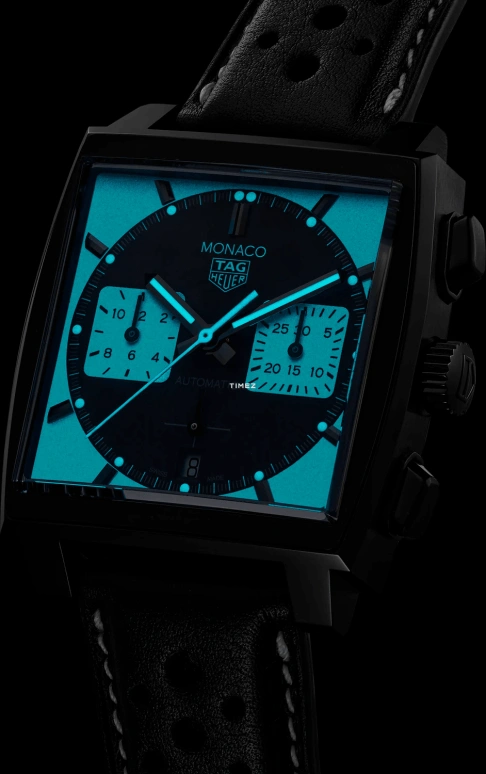 TAG Heuer,Monaco 39mm,39mm,Titanium,Black,Grey,Automatic,Chronograph,Day,CBL2181,CBL2181.FC6515