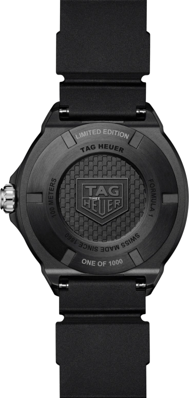 TAG Heuer,Formula 1 38mm,38mm,Stainless Steel,Black,Quartz,Day,Solar Charging,WBY111D,WBY111D.FT8084