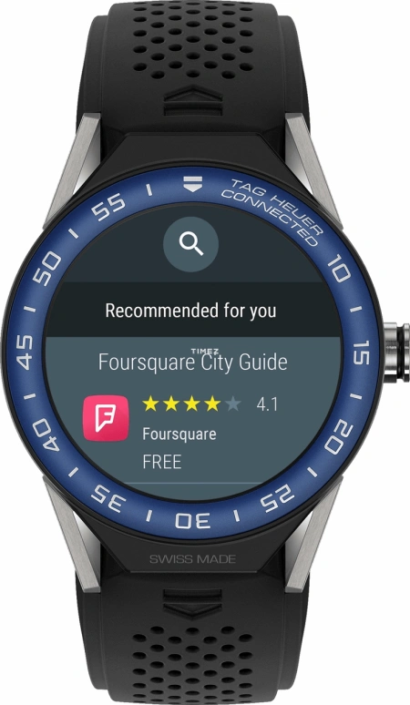 TAG Heuer,Connected Watch 45mm,45mm,Titanium,Aluminium,Black,Processor,Chronograph,Day,Connected,Smartwatch,25hours,In-house Caliber,SBF8A8019,SBF8A8019.11FT6076