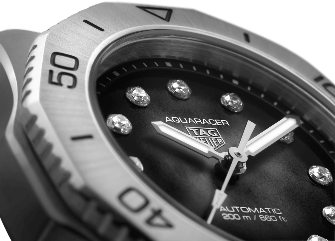 TAG Heuer,Aquaracer 30mm,30mm,Stainless Steel,Black,Automatic,Date,40hours,WBP2410,WBP2410.BA0622