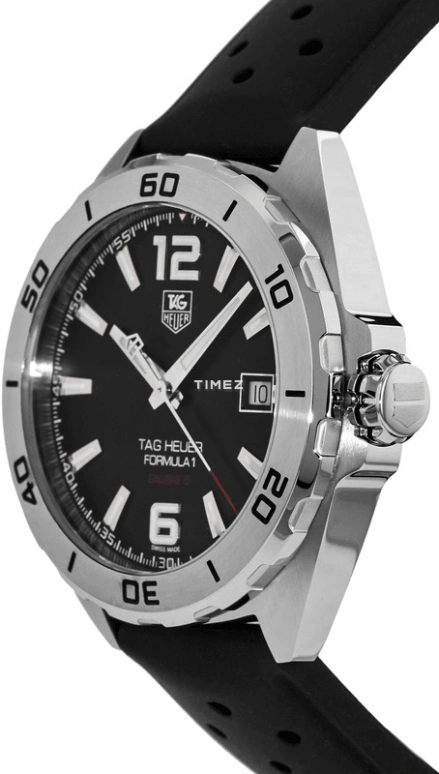 TAG Heuer,Formula 1 41mm,41mm,Stainless Steel,Black,Automatic,Day,42hours,WAZ2113,WAZ2113.FT0823
