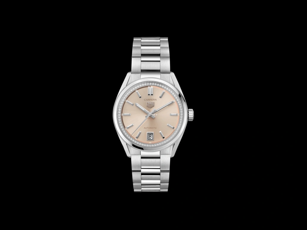 TAG Heuer,Carrera 36mm,36mm,Stainless Steel,Pink Red,Automatic,Day,46hours,WBN231A,WBN231A.BA0001