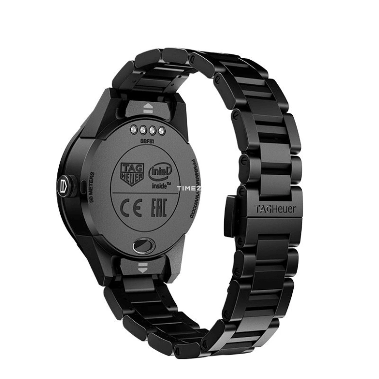 TAG Heuer,Connected Watch 41mm,41mm,Ceramic,Titanium,Black,Processor,Chronograph,Day,Smartwatch,GPS,Sapphire,Crystal Glass,Round,SBF818100,SBF818100.80BH0616
