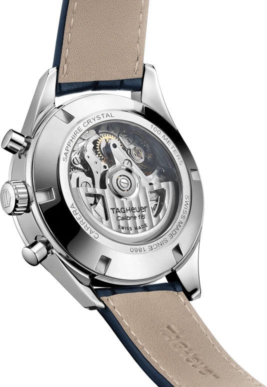 TAG Heuer,Carrera 41mm,41mm,Stainless Steel,Blue,Automatic,Chronograph,Date,CBK2112,CBK2112.FC6292