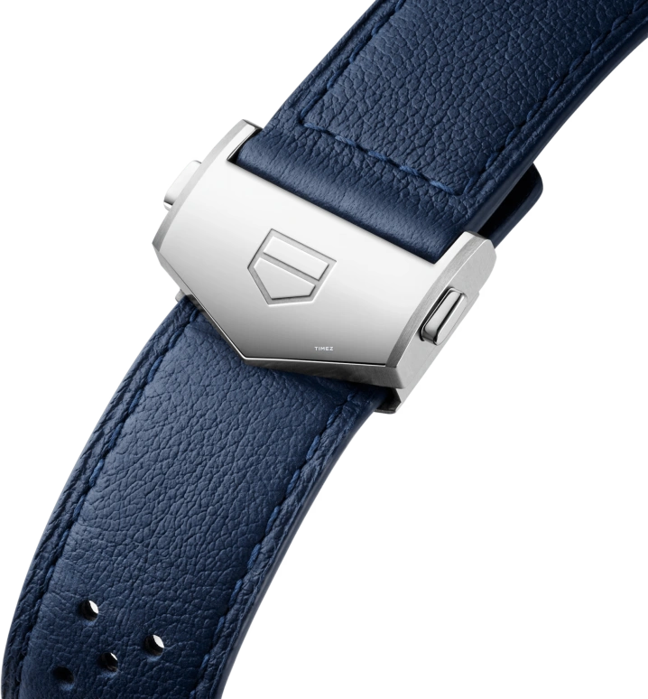 TAG Heuer,Carrera 42mm,42mm,Stainless Steel,Blue,White,Automatic,Chronograph,Tourbillon,CBS5013,CBS5013.EB0375