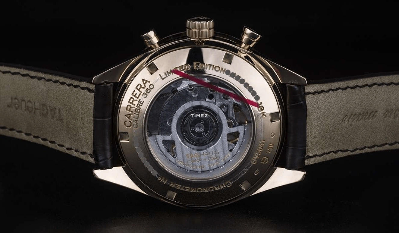 TAG Heuer,Carrera 41mm,41mm,Rose Gold,Black,Automatic,Chronograph,Day,CV5041,CV5041.FC8164