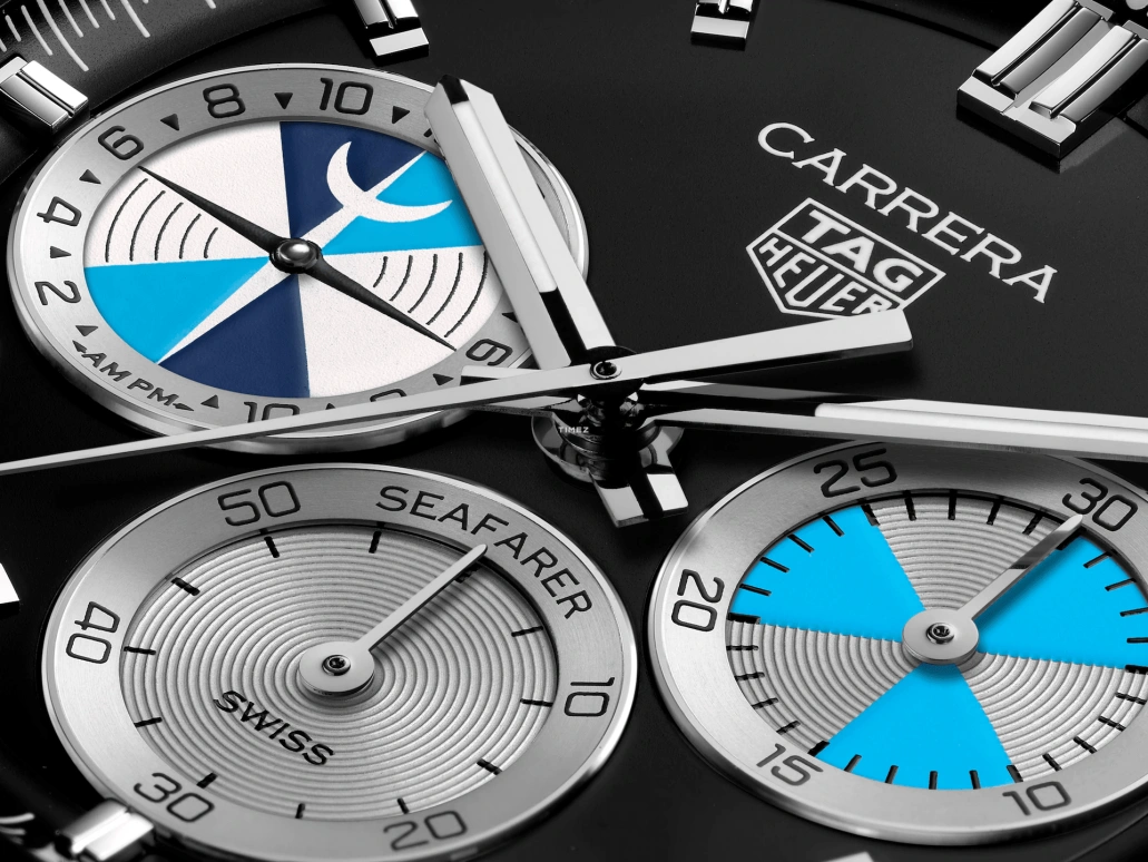 TAG Heuer,Carrera 42mm,42mm,Stainless Steel,Silver,Automatic,Chronograph,Tide,CBS2014,CBS2014.FT6293