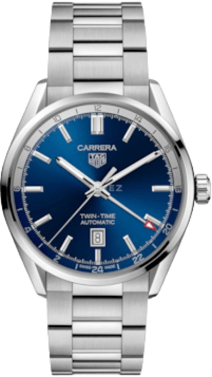 TAG Heuer,Carrera 41mm,41mm,Stainless Steel,Silver,Automatic,Date,46hours,WBN201A,WBN201A.BA0640