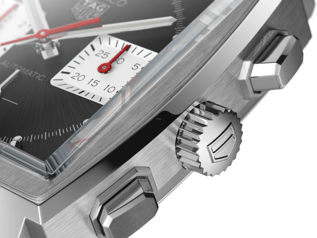 TAG Heuer,Monaco 39mm,39mm,Stainless Steel,Black,Automatic,Chronograph,Date,Column Wheel,CBL2113,CBL2113.FC6177