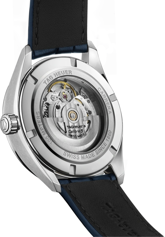 TAG Heuer,Carrera 39mm,39mm,Stainless Steel,Blue,Automatic,Date,Day,WBN2012,WBN2012.FC6502